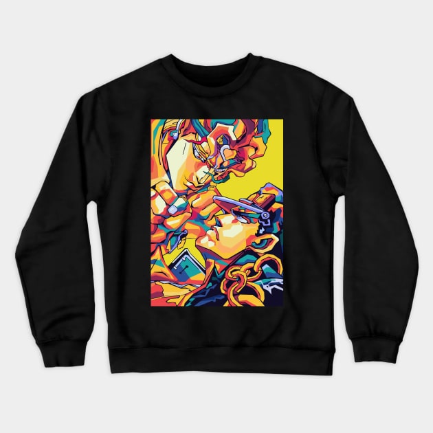 jojo wpap pop art Crewneck Sweatshirt by Kuli art